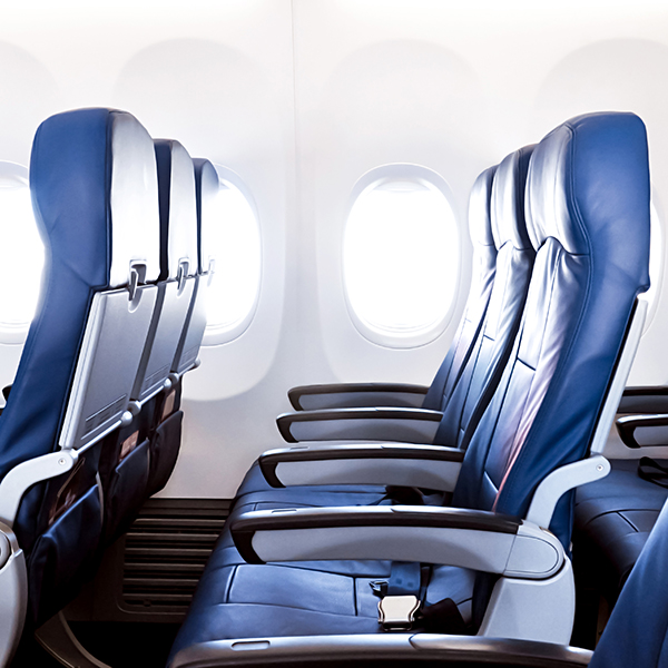 Clean Airplane Seats