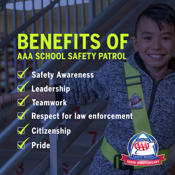 school safety patrol benefits informational