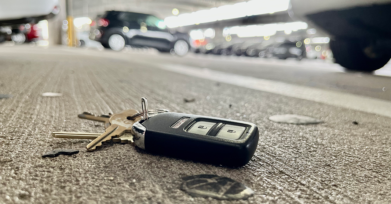car keys lost