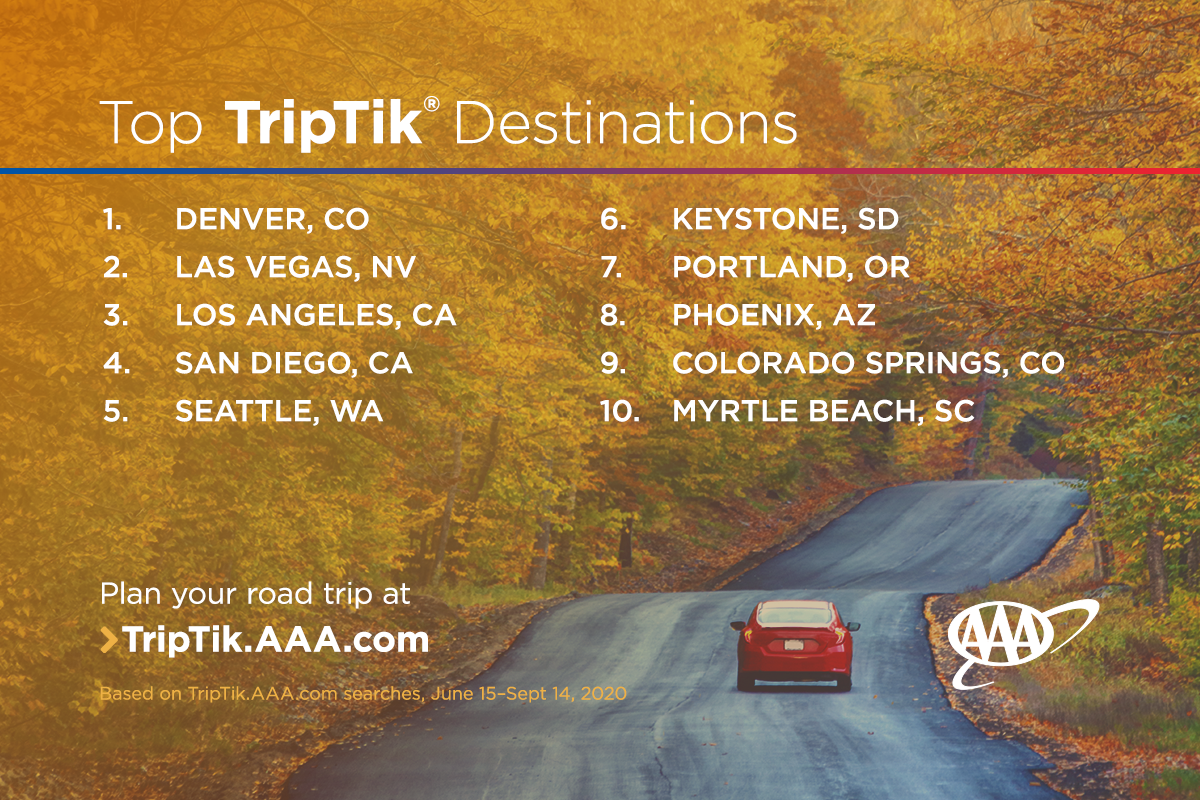 fall 2020 top 10 road trip destinations