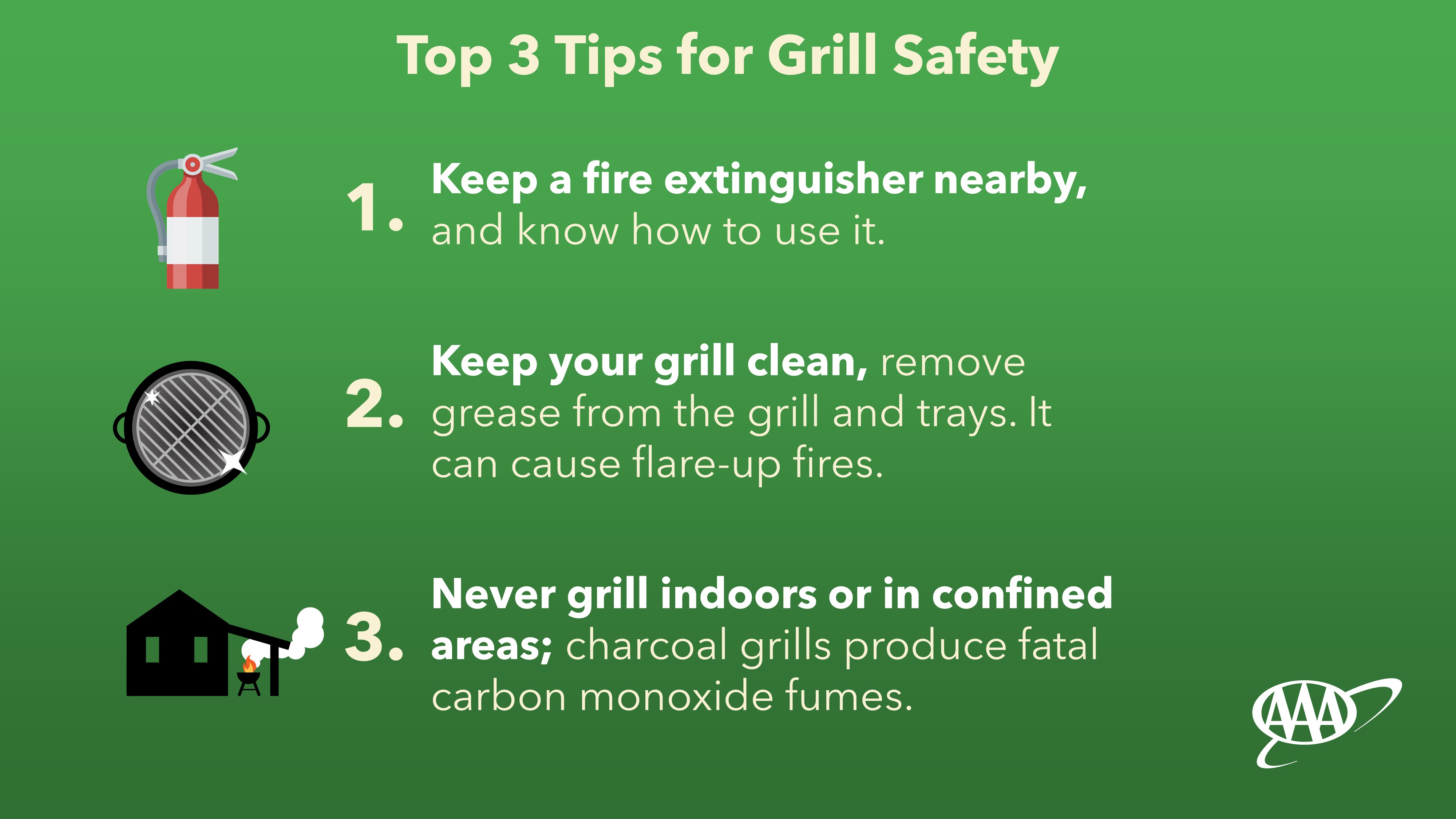 top 3 grill tips