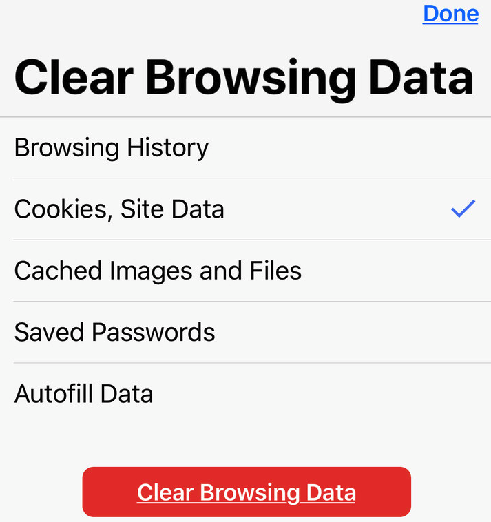 Chrome Mobile Clear Browser